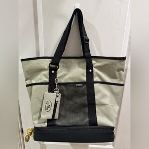 Everest Deluxe Large Shopping Tote Carry Bag Green